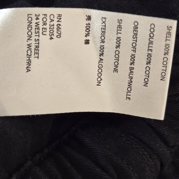 Urban Outfitters Women Black High Rise Button Front Paperbag Waist Pant Size S - Picture 6 of 14